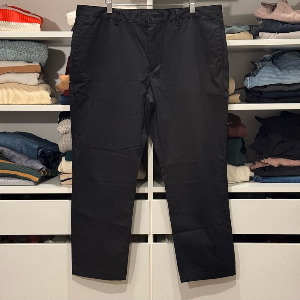 Theory Men's Zaine Black Tailored Trousers